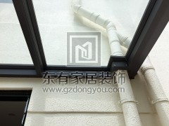 二沙島鋁合金玻璃雨棚 YP-003