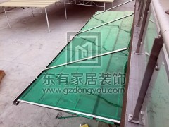 恒泰匯商鋪陽光板雨棚 YP-010