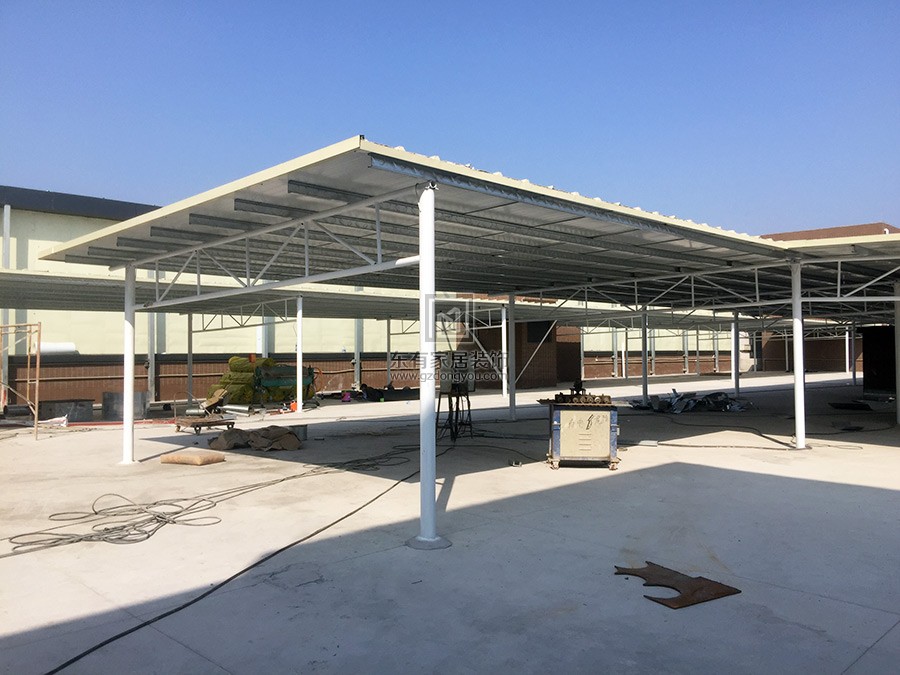 恒泰匯商場天面停車棚 YP-009