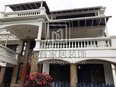 鳳凰城別墅陽臺雨棚（耐力板） YP-006