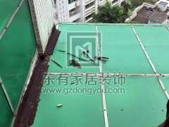 世紀綠洲不銹鋼雨棚拆舊換新 YP-012