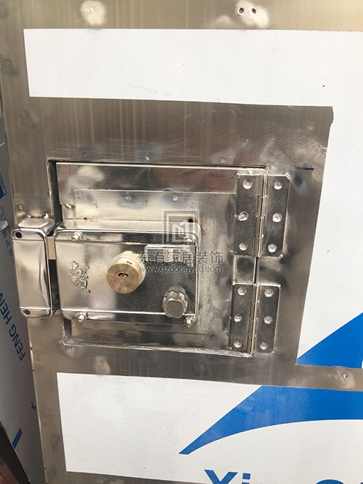 廣州出租屋防盜門和防盜網安裝工程 FDW-011