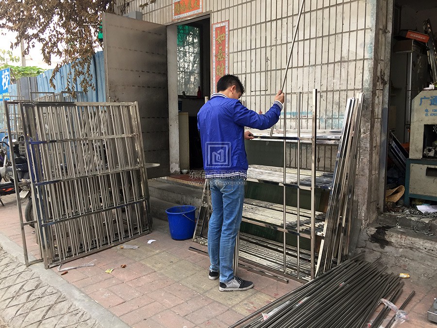 廣州出租屋防盜門和防盜網安裝工程 FDW-011