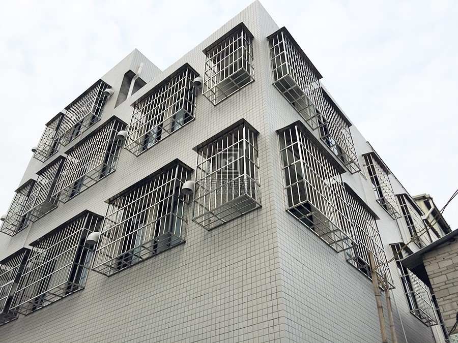 廣州出租屋防盜門和防盜網安裝工程  FDW-004