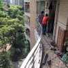 廣州小區不銹鋼陽臺護欄、隱形防盜網安裝工程 FDW-013