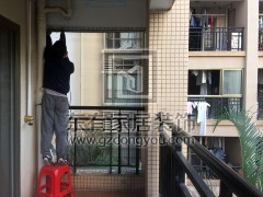 美林湖畔隱形防盜網(wǎng)安裝 FDW-005