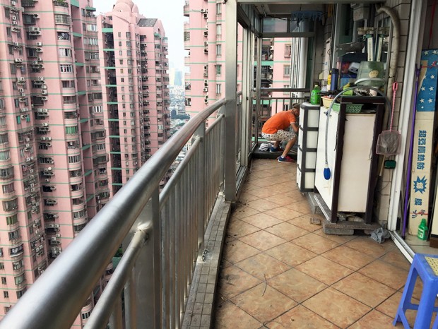 下九路名暉閣陳生陽臺欄桿維修 LG-030