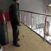 黃埔區(qū)蘿崗公路盧先生商場不銹鋼玻璃護(hù)欄