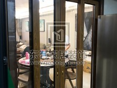 中海花灣壹號游先生活動紗窗+推拉門 MC-083