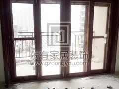 保利西悅灣鋁合金門窗帶紗窗紗門 MC-088