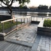 不銹鋼玻璃樓梯扶手 FS-040