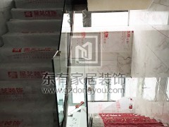 金沙洲江悅灣陳先生玻璃樓梯扶手 FS-041