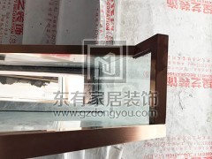 金沙洲江悅灣陳先生玻璃樓梯扶手 FS-041