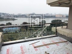 金沙洲江悅灣陳先生陽臺玻璃欄桿 LG-053