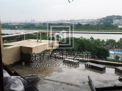 金沙洲江悅灣陳先生陽臺玻璃欄桿 LG-053