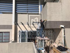 億泉尚園黃先生玻璃雨棚 YP-022