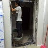 華農(nóng)學院不銹鋼包板門 DM-003