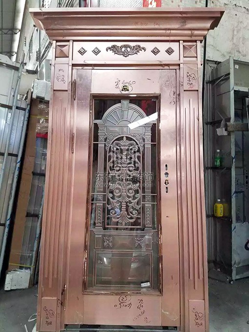 鋁藝仿銅大門 DM-010