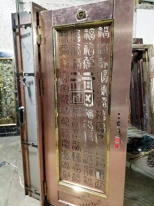 福字不銹鋼門 DM-011 福字不銹鋼門 DM-011