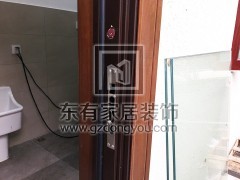 二沙島別墅不銹鋼仿木門 DM-020