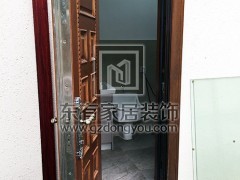 二沙島別墅不銹鋼仿木門 DM-020