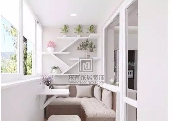 創意陽臺改造案例從封陽臺開始