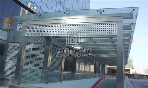 玻璃雨棚產品效果時尚