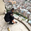悅安花園宋小姐陽臺烤漆不銹鋼護欄 LG-074