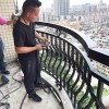 悅安花園宋小姐陽臺烤漆不銹鋼護欄 LG-074