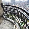 悅安花園宋小姐陽臺烤漆不銹鋼護欄 LG-074