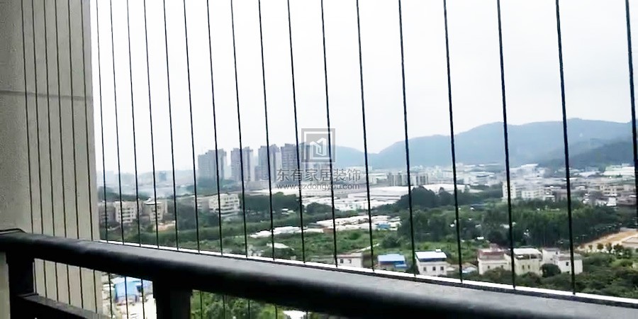 實地常春藤3期陽臺隱形防盜網 FDW-036