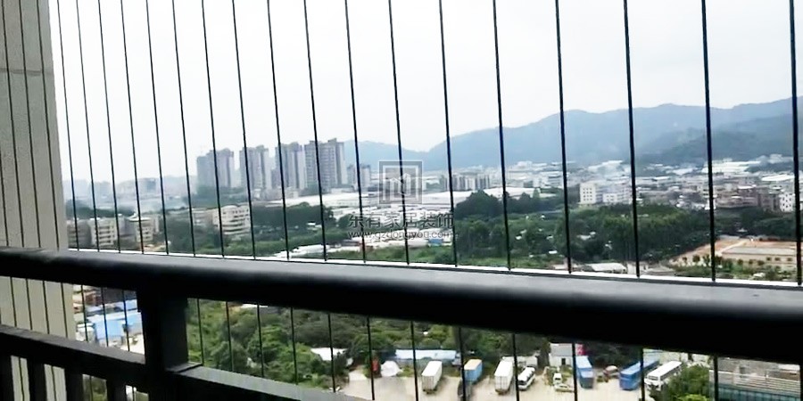 實地常春藤3期陽臺隱形防盜網 FDW-036