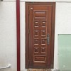 二沙島別墅不銹鋼仿木門 DM-020