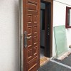 二沙島別墅不銹鋼仿木門 DM-020