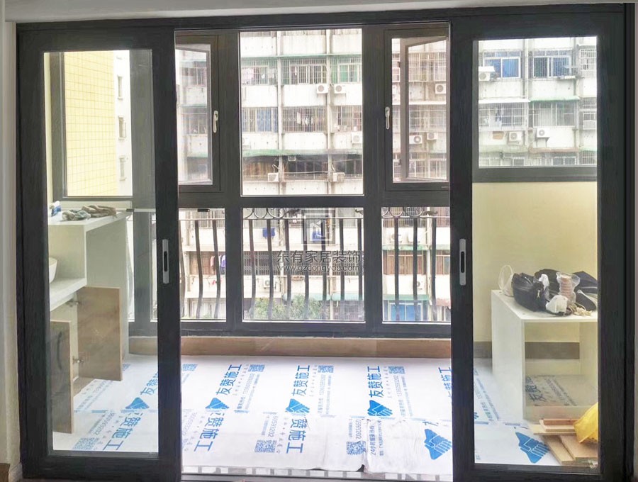 東華東路全屋鋁合金門窗封陽臺 MC-078