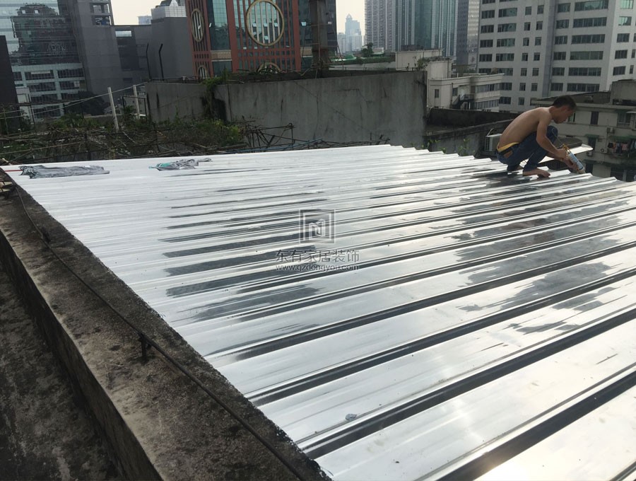 北京路劉小姐不銹鋼雨棚 YP-001