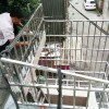不銹鋼防盜網加雨棚 YP-004