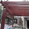 仿木鋁合金雨棚 YP-023