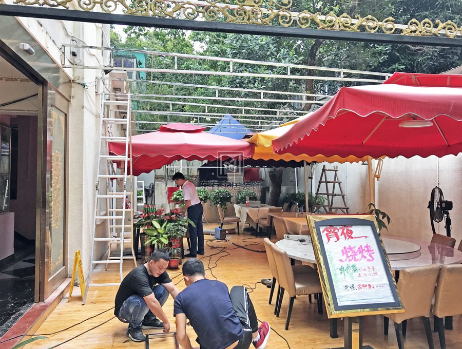 華僑新村徐先生不銹鋼雨棚 YP-035