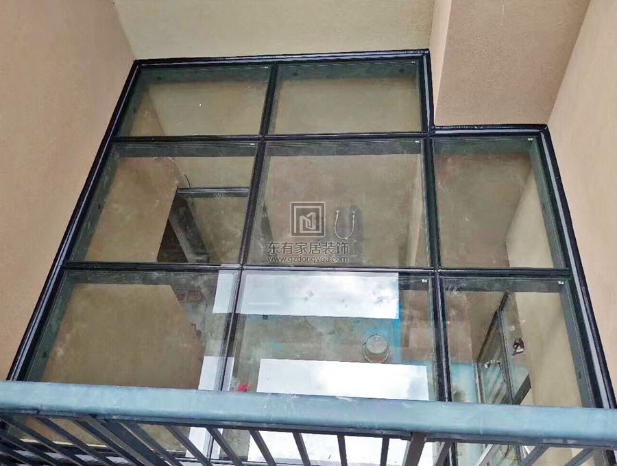 黃埔區(qū)佳兆城市廣場諶小姐鋁合金雨棚 YP-021