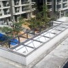 蘿崗幼兒園屋面玻璃雨棚 YP-011