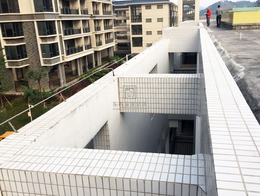 蘿崗幼兒園屋面玻璃雨棚 YP-011