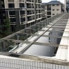 蘿崗幼兒園屋面玻璃雨棚 YP-011