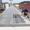 幼兒園不銹鋼雨棚換玻璃 YP-016