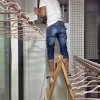 家裝陽臺鋁木紋洗衣機柜、洗手間柜、廚房柜YTG-001