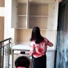 美式風格陽臺洗衣機柜、洗手盆柜更換 YTG-002