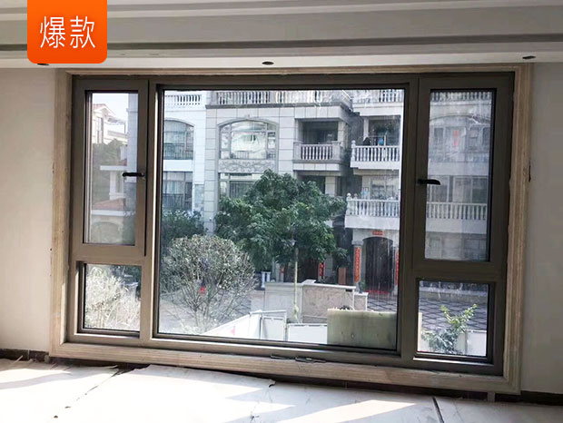別墅門窗土豪金色(德國進口門窗系統) MC-162
