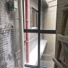 家裝陽臺鋁木紋洗衣機柜、洗手間柜、廚房柜YTG-001