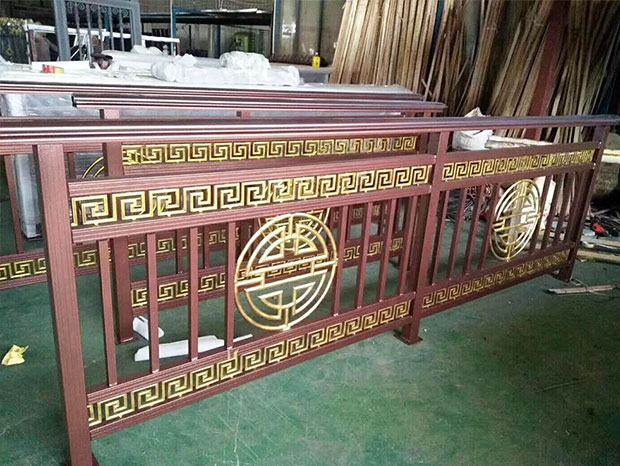 鋁合金仿古陽臺護(hù)欄 LG-083
