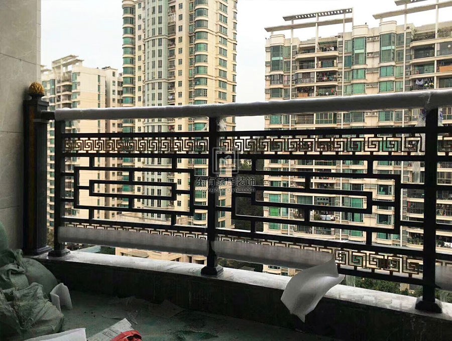 鋁合金仿古陽臺護欄 LG-083